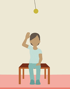 Arm gym or Balloon tennis